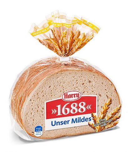 Harry Brot 1688 Unser Mildes 500g geschnitten
