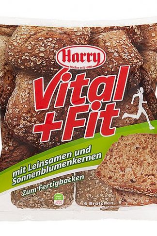 Harry Brot Vital + Fit Malz-Mehrkornbrötchen 6 Stück / 540 g