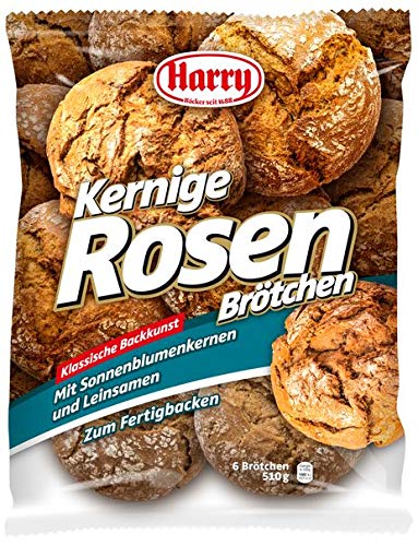 Harry Brot Kernige Rosen Brötchen 6 Stück a 85g / 510g
