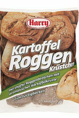 Harry Brot Kartoffel Roggenkrüstchen 10 mal 6 Stück / 540 g