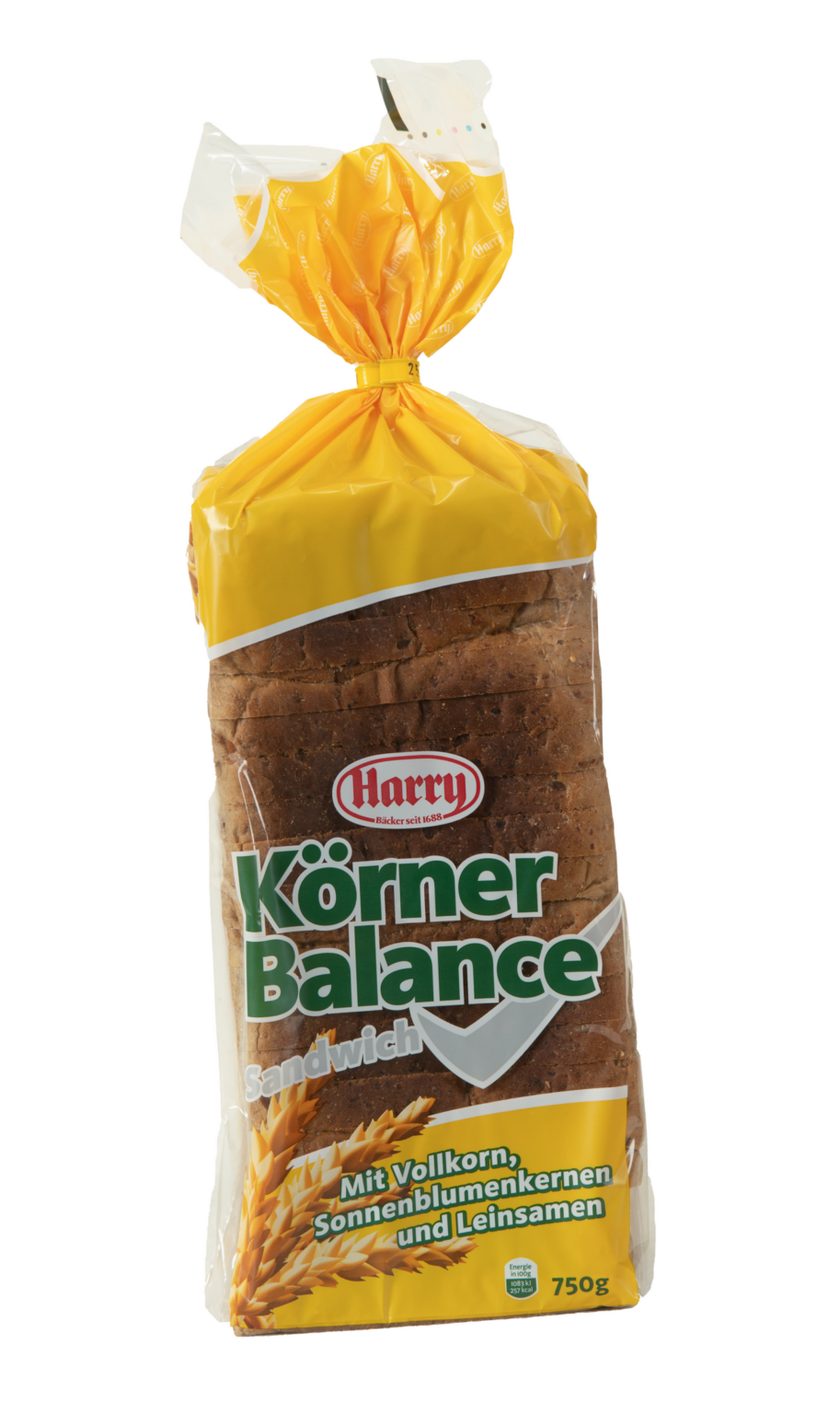 Harry Brot Körner Balance Sandwich, 750 g – Knuspriges Vollkornbrot ...